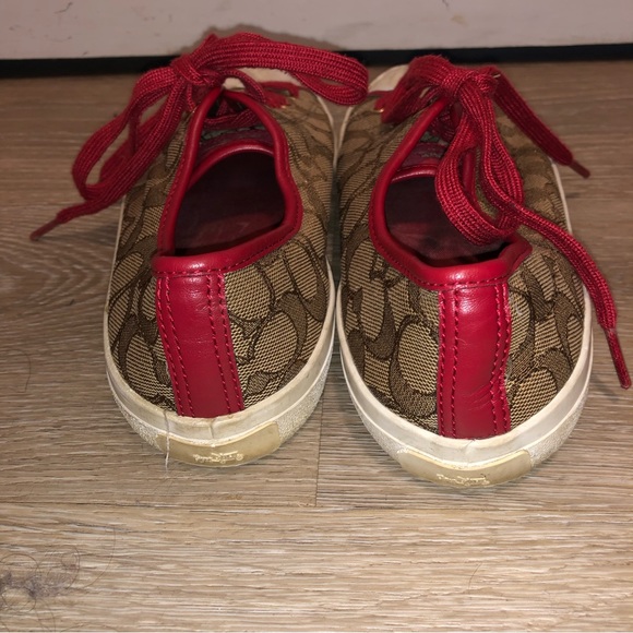 Coach ladies sneakers trainers size 9.5 - Picture 9 of 10
